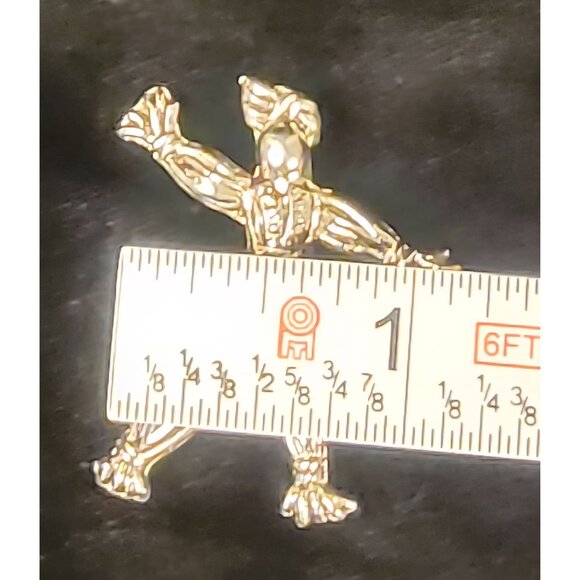 Vintage 1950's Ragdoll Brooch, silver plated - Picture 4 of 14